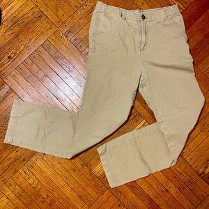 Boys’ Lands End Tan Khakis 28x27.5